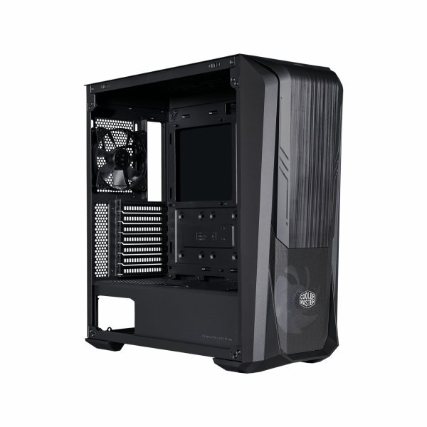 Cooler Master MasterBox 500 Midi-Tower Case with RGB lighting, Black