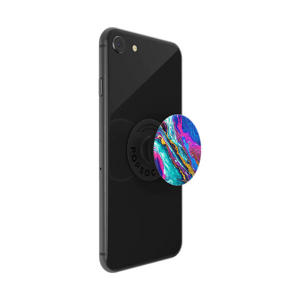 POPSOCKETS Mood Magma Avtagbart Grip med St&auml;llfunktion