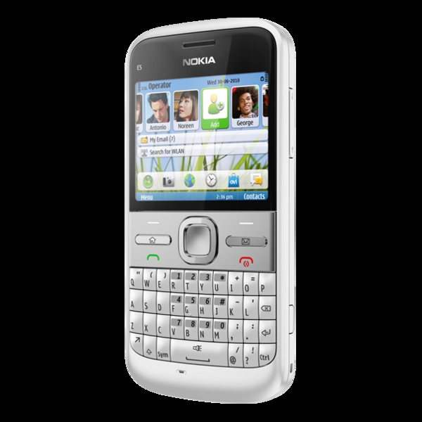 NOKIA E5 Chalk White  (UMTS / 3G, Symbian OS)