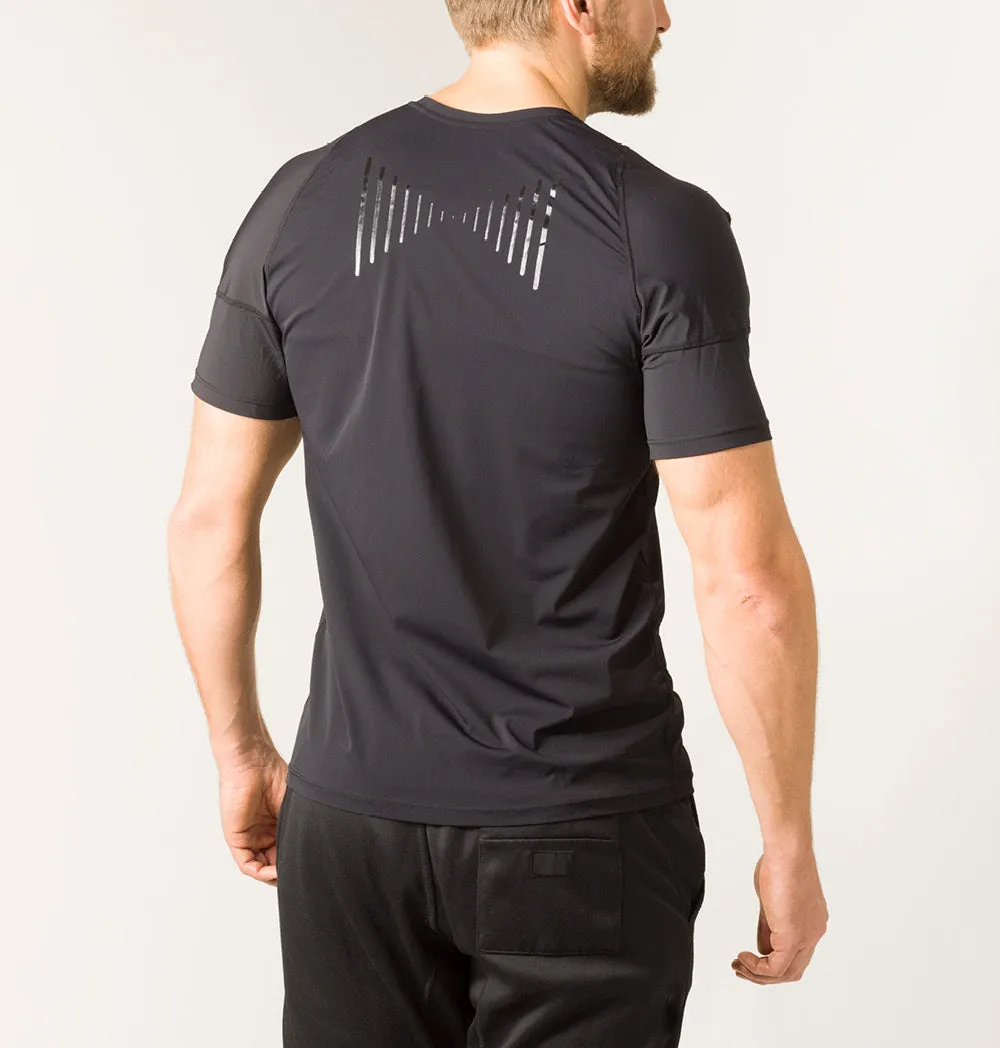 SWEDISH POSTURE T-Shirt Men Posture Reminder M Black