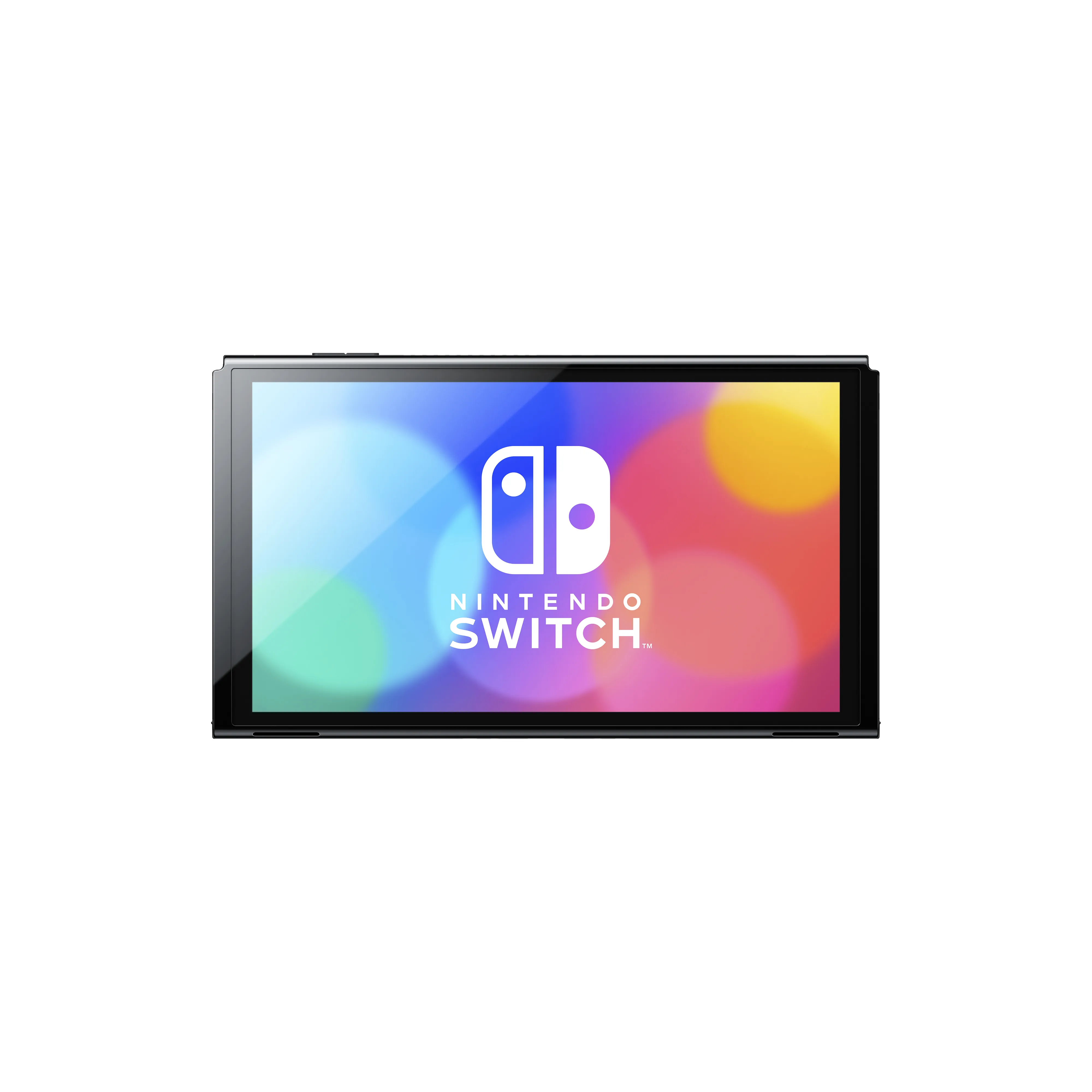 Nintendo Switch OLED - spelkonsol, neonblå / neonröd