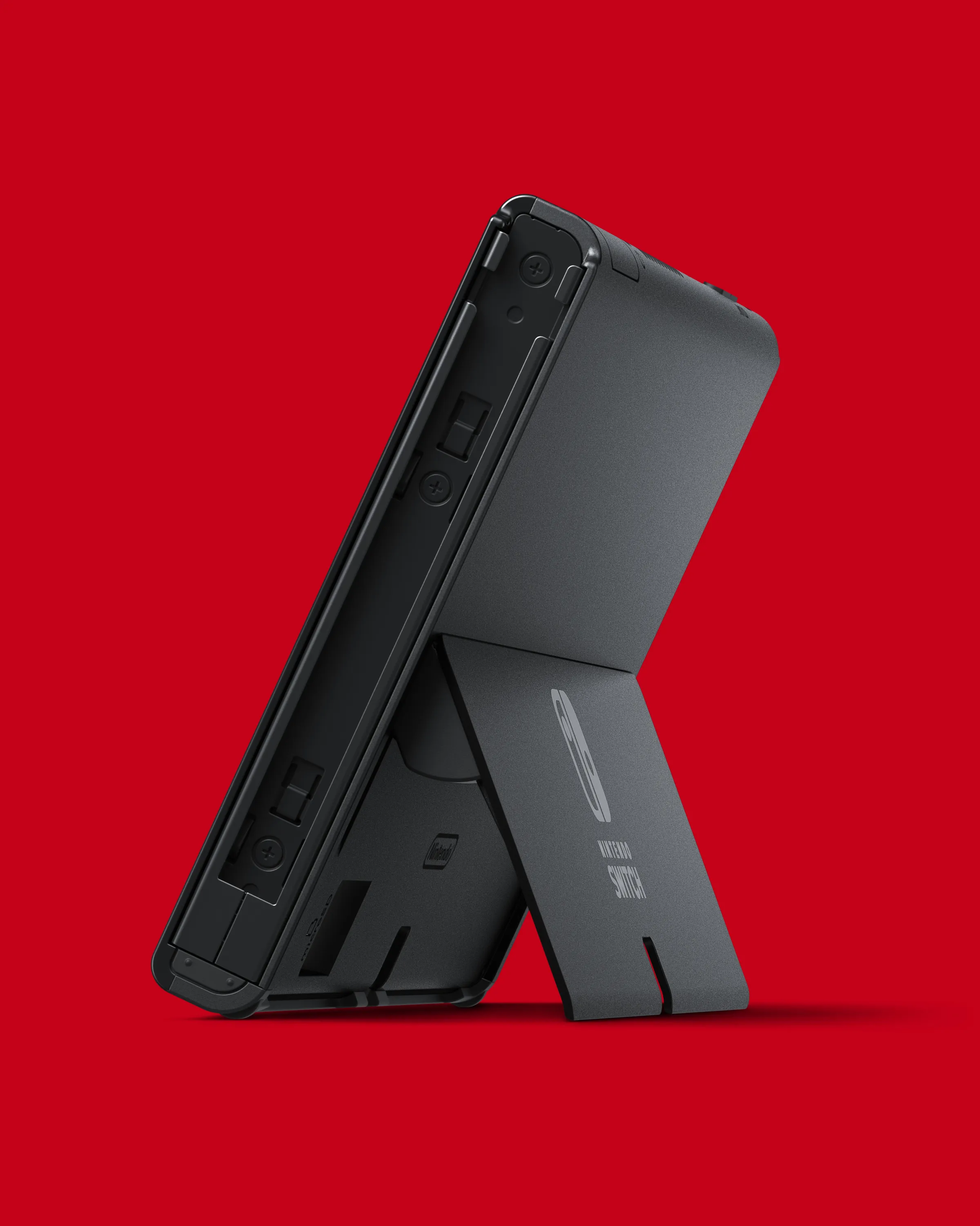 Nintendo Switch OLED - spelkonsol, neonblå / neonröd