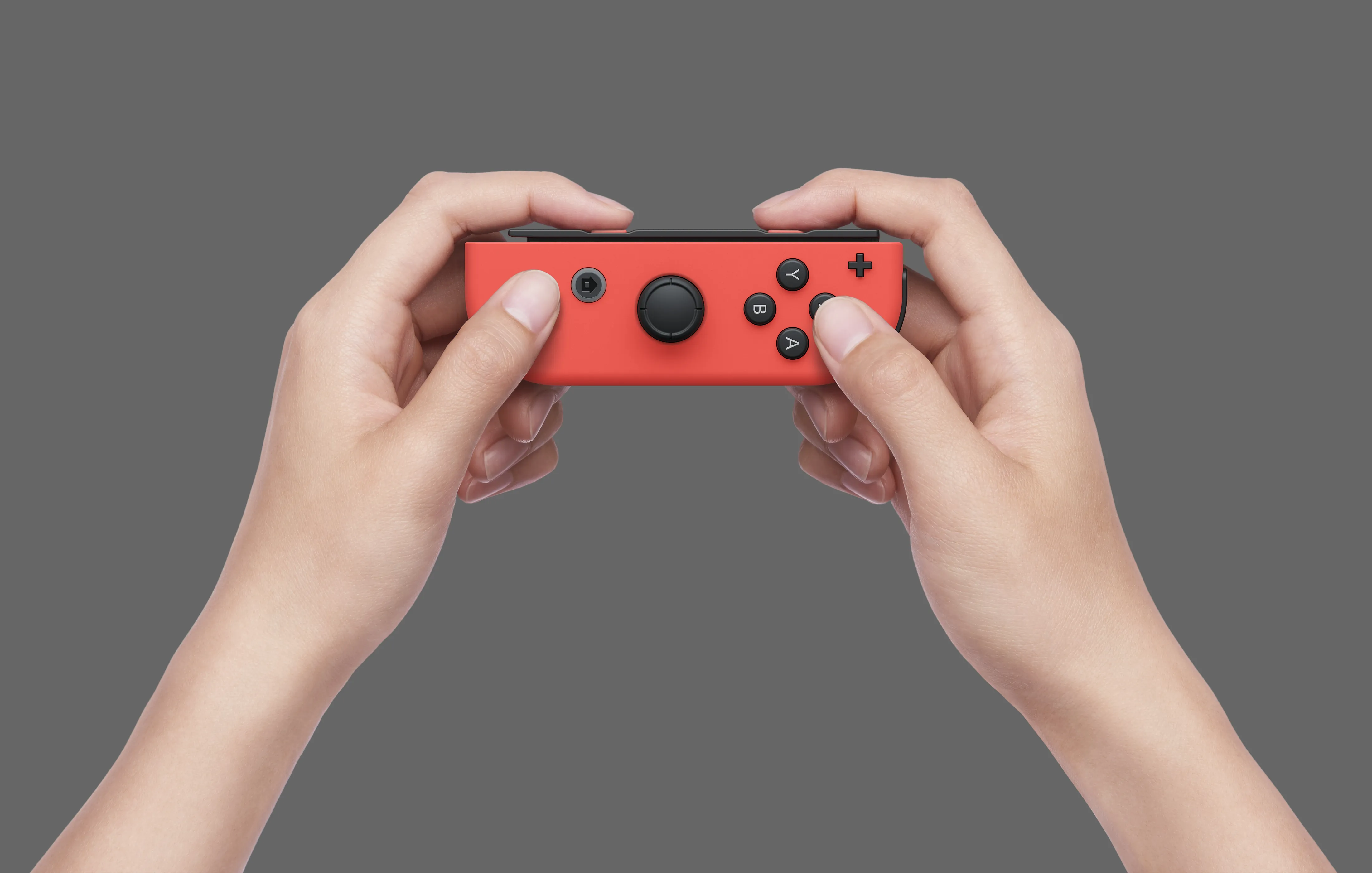 Nintendo Switch OLED -pelikonsoli, neonsininen / neonpunainen