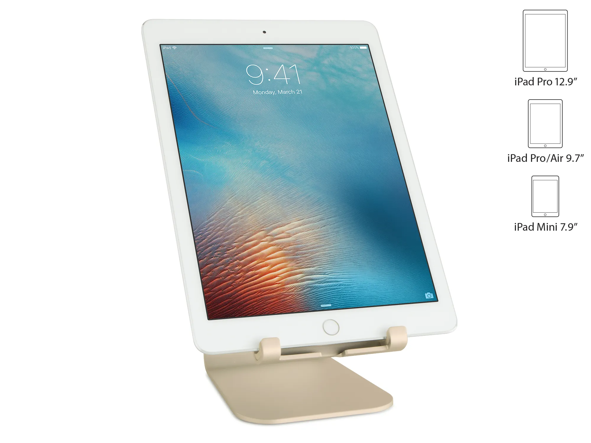 mStand tablet - Gold