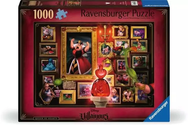Ravensburger Villainous: Queen of Hearts - puzzle, 1000 pcs