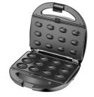 Adler Camry CR 3057 6-in-1 monitoimivoileip&auml;grilli, 1200 wattia, musta/hopea