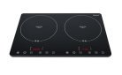 Steba IK 650 Slim Freestanding Double Induction Hob, 3400 W, Black
