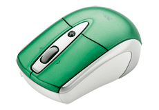 Trust Retractable Laser Mini -hiiri, Vihre&auml;