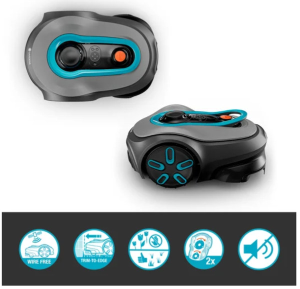 Gardena smart SILENO free 800 m² - robotgräsklippare