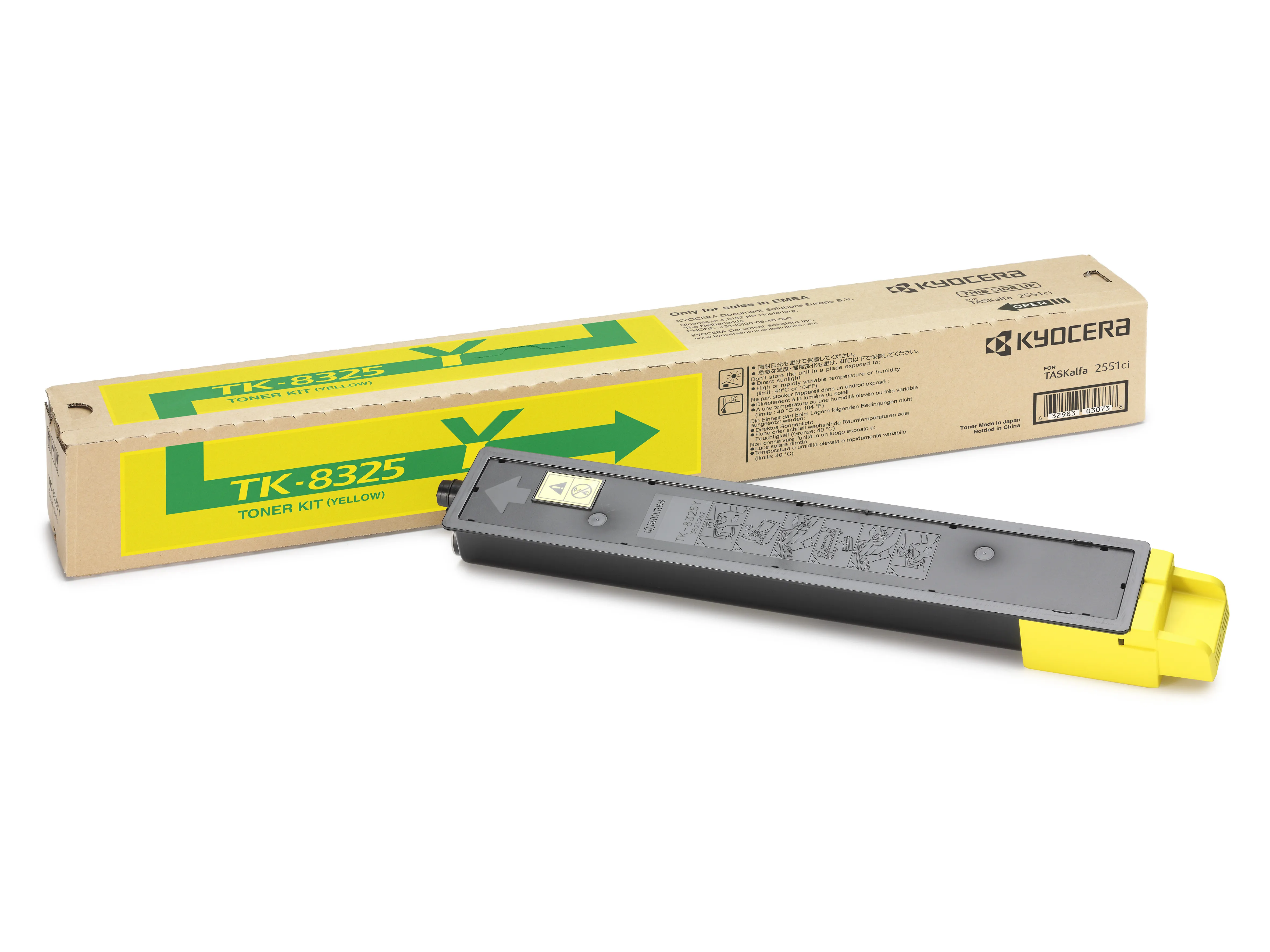 Kyocera TK-8325Y -laserv&auml;rikasetti, keltainen