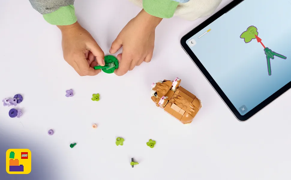 LEGO Creator 3in1 S&ouml;t hamster med en blomma 31376