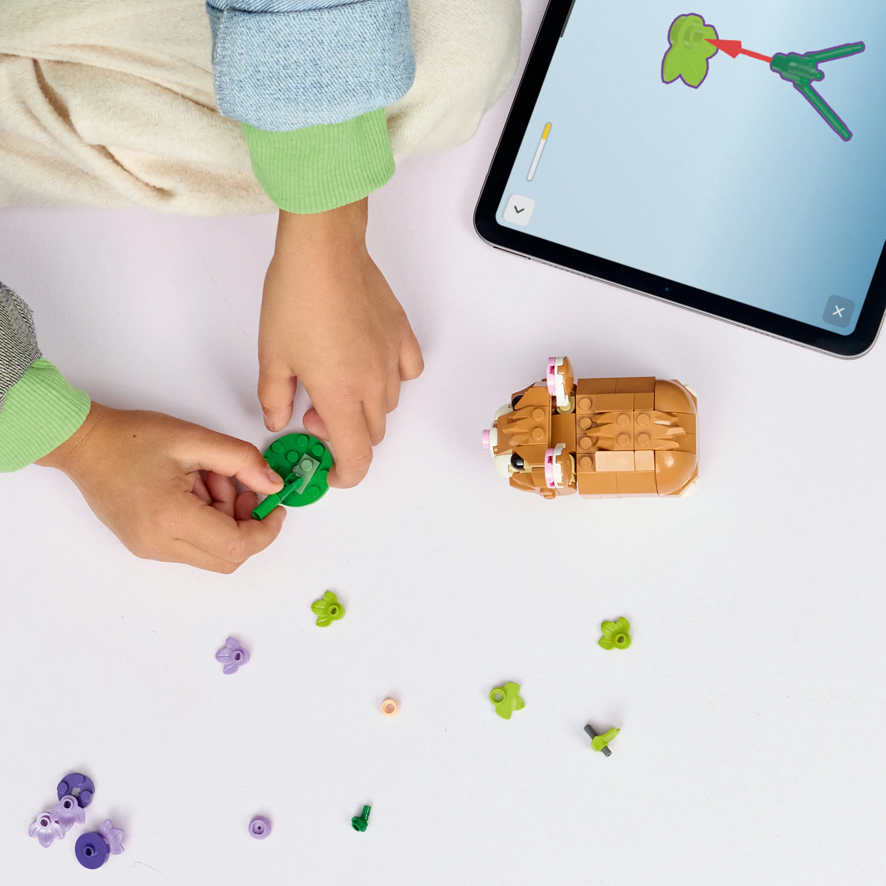 LEGO Creator 3in1 S&ouml;t hamster med en blomma 31376