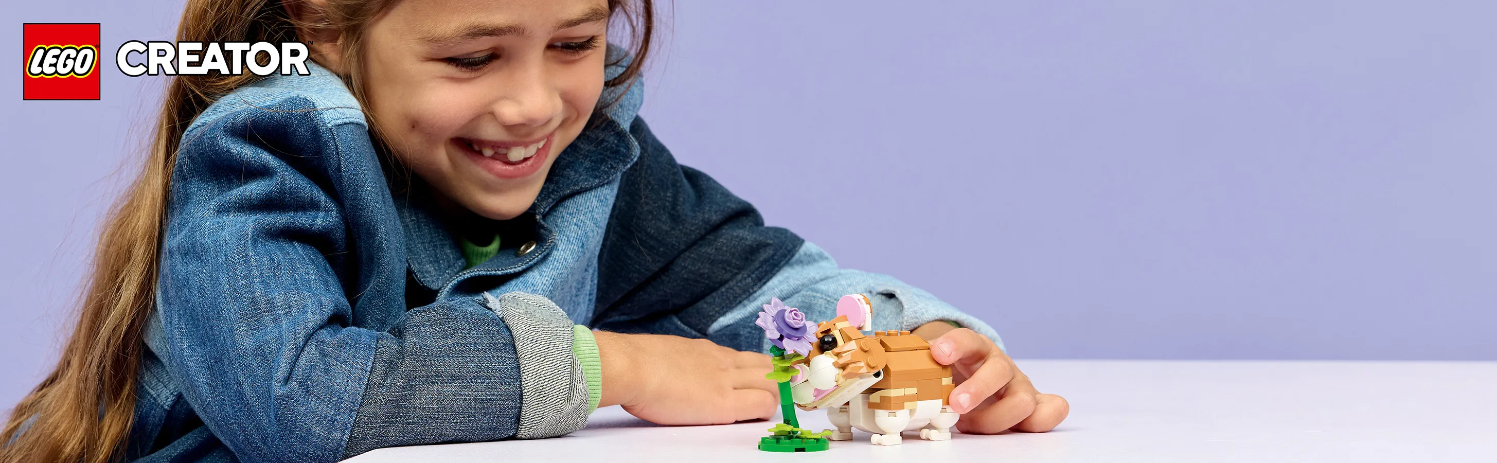 LEGO Creator 3in1 S&ouml;t hamster med en blomma 31376