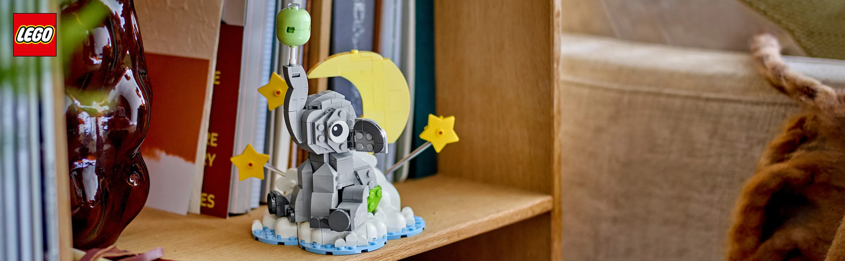 LEGO Sesongit ja juhlat Norsuvauva pilven p&auml;&auml;ll&auml; 40814