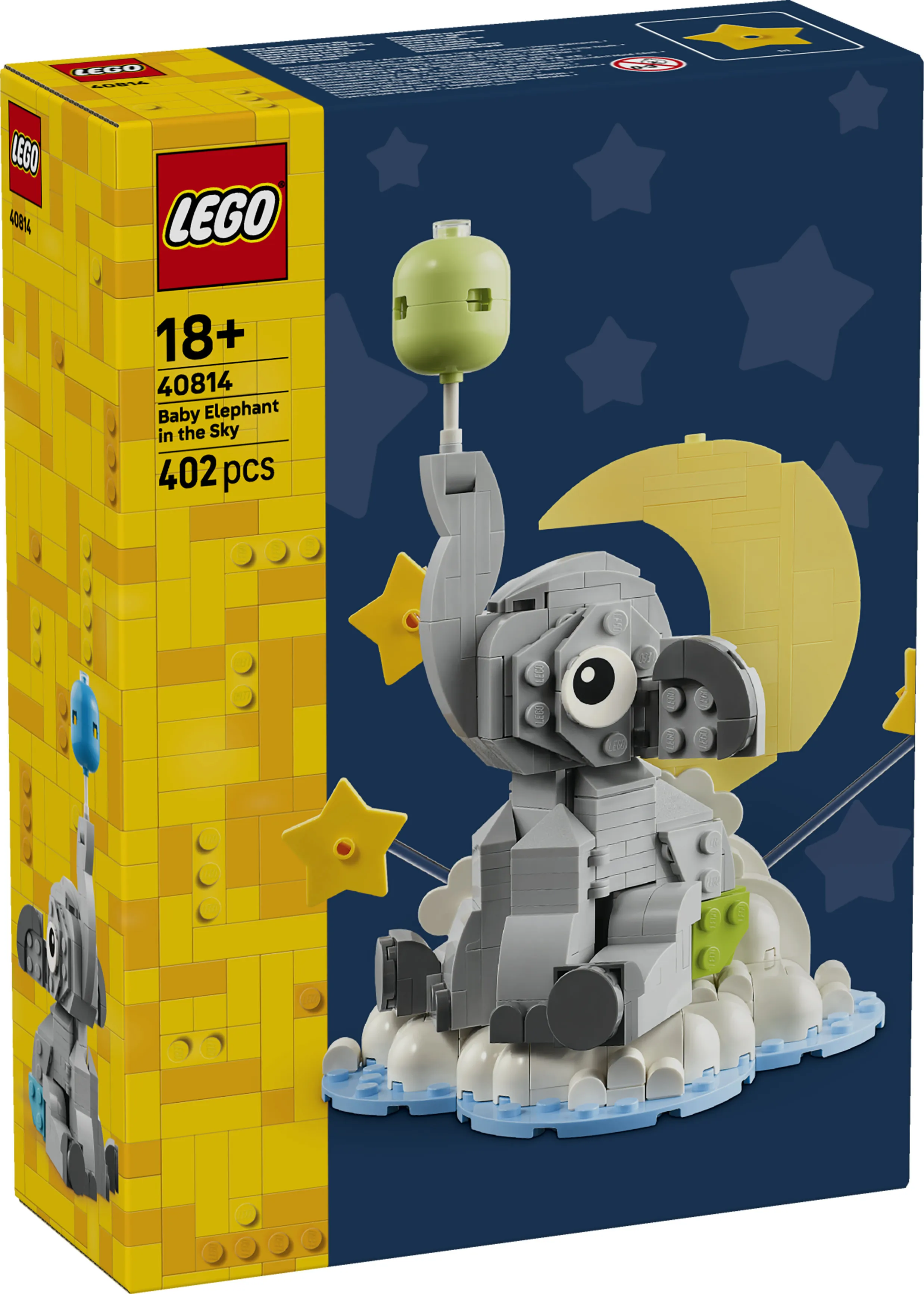 LEGO Sesongit ja juhlat Norsuvauva pilven p&auml;&auml;ll&auml; 40814