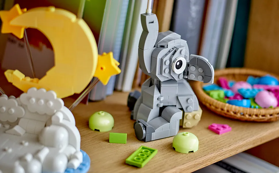 LEGO Sesongit ja juhlat Norsuvauva pilven p&auml;&auml;ll&auml; 40814