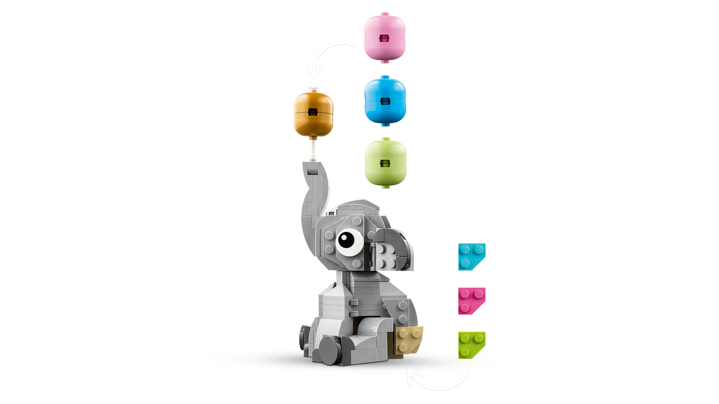 LEGO Sesongit ja juhlat Norsuvauva pilven p&auml;&auml;ll&auml; 40814