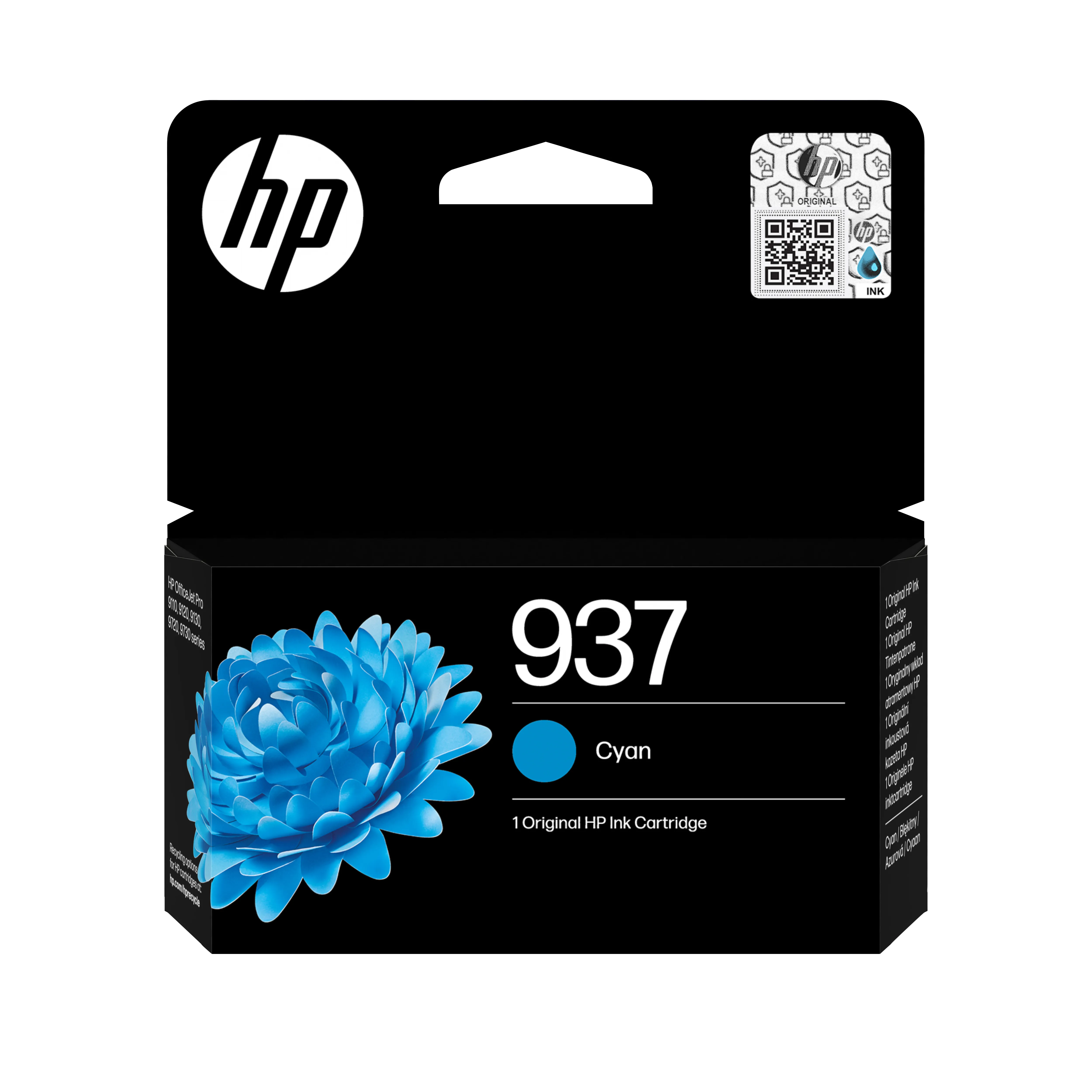 HP 937 ink cartridge, Cyan