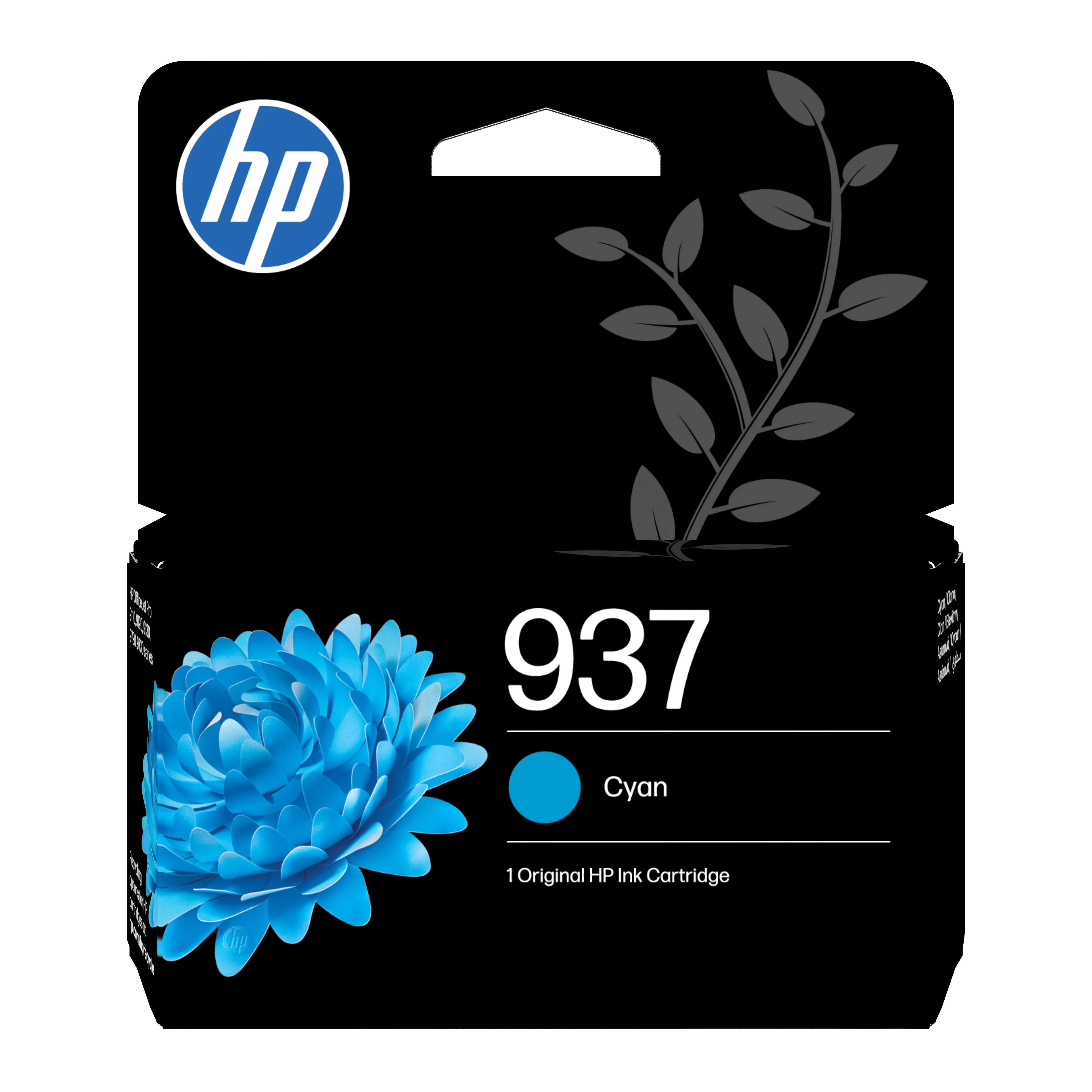 HP 937 -mustekasetti, cyan