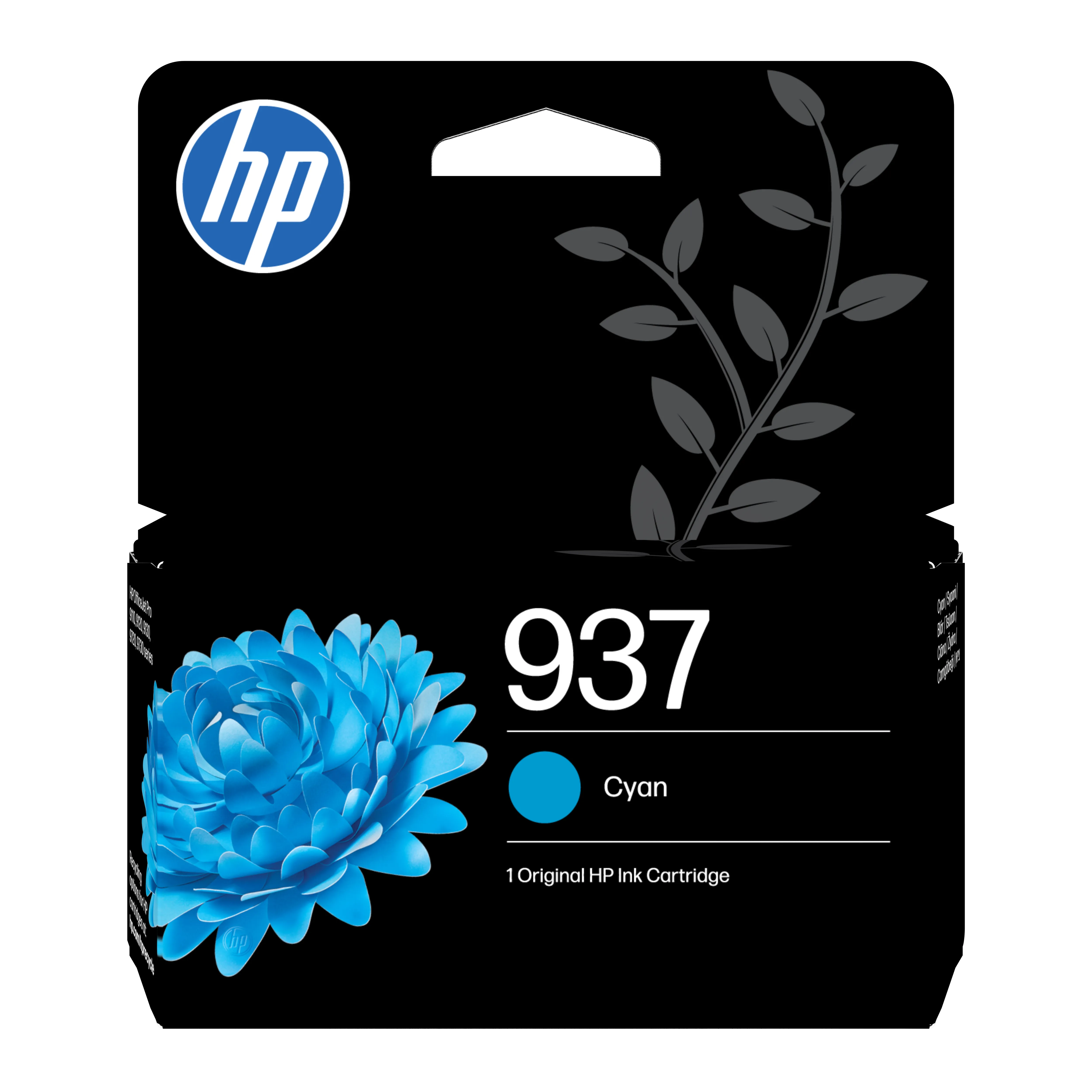 HP 937-mustekasetti, syaani