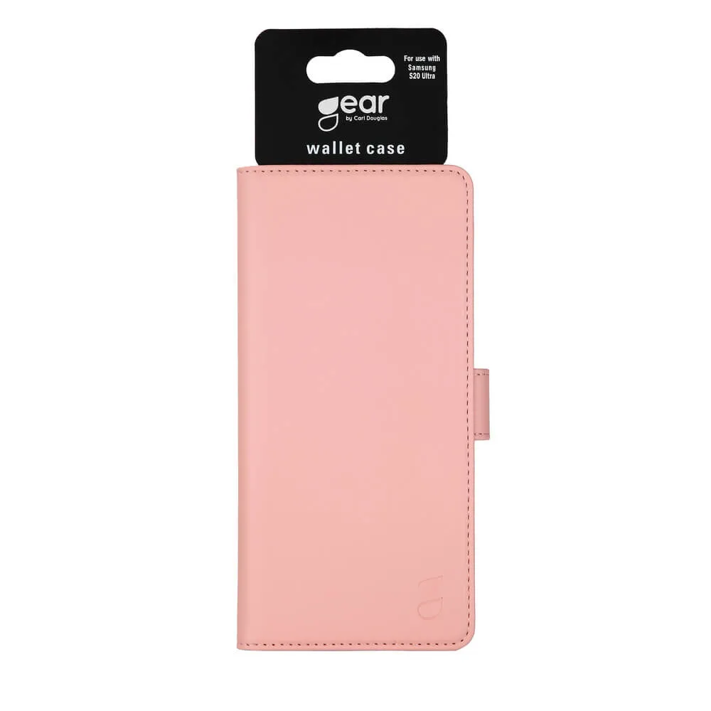 GEAR Wallet, Galaxy S20 Ultra - pl&aring;nboksfodral, Rosa