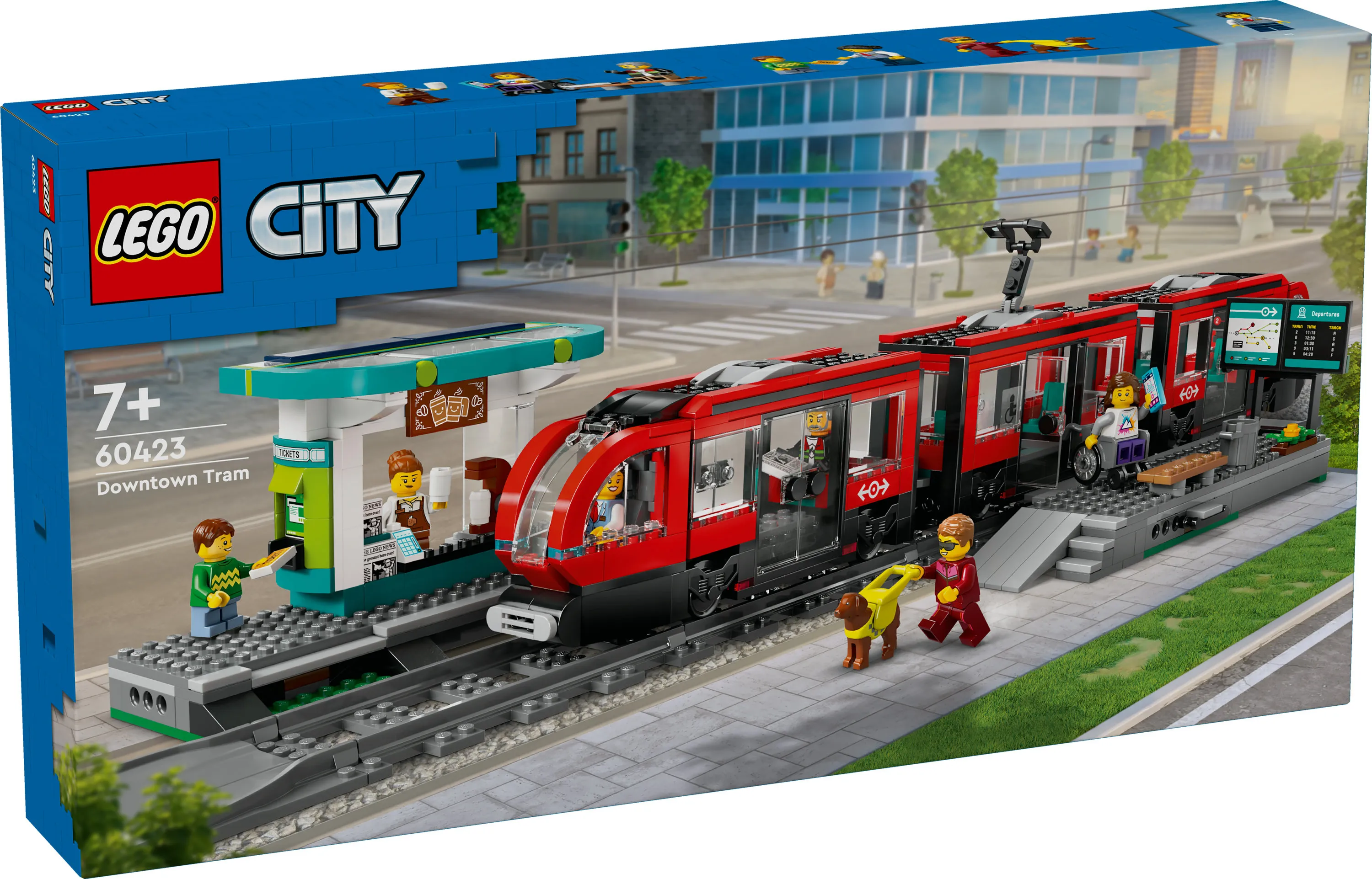 LEGO City Central City Express Tram Stop 60423