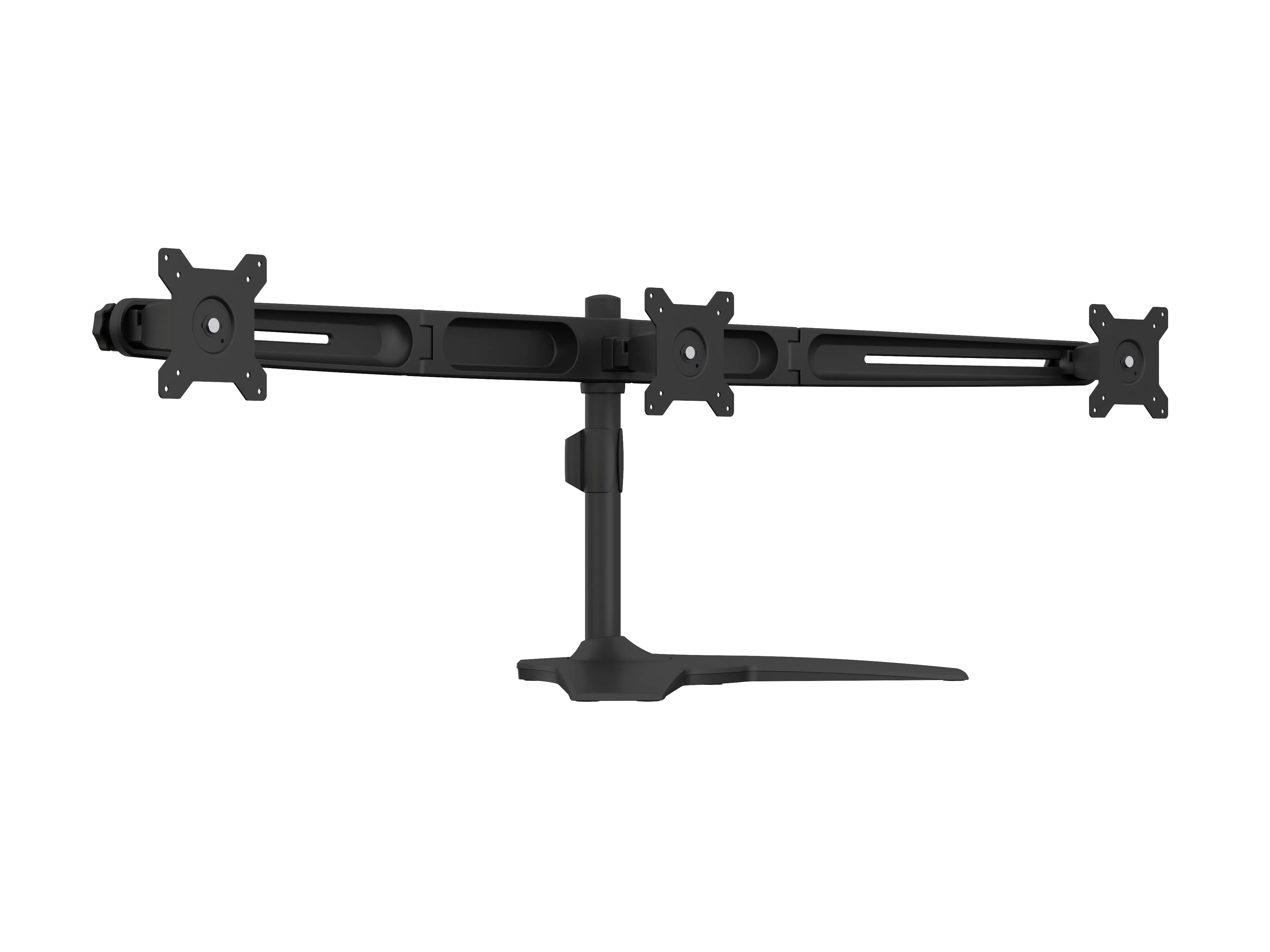Multibrackets M VESA Desktopmount Triple Stand bordsstativ, f&ouml;r 3 sk&auml;rmar, 15-24", 8 kg, svart