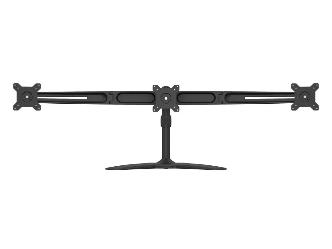 Multibrackets M VESA Desktopmount Triple Stand bordsstativ, f&ouml;r 3 sk&auml;rmar, 15-24", 8 kg, svart