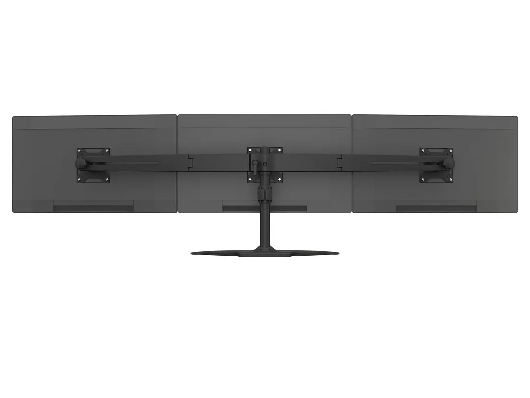 Multibrackets M VESA Desktopmount Triple Stand bordsstativ, f&ouml;r 3 sk&auml;rmar, 15-24", 8 kg, svart