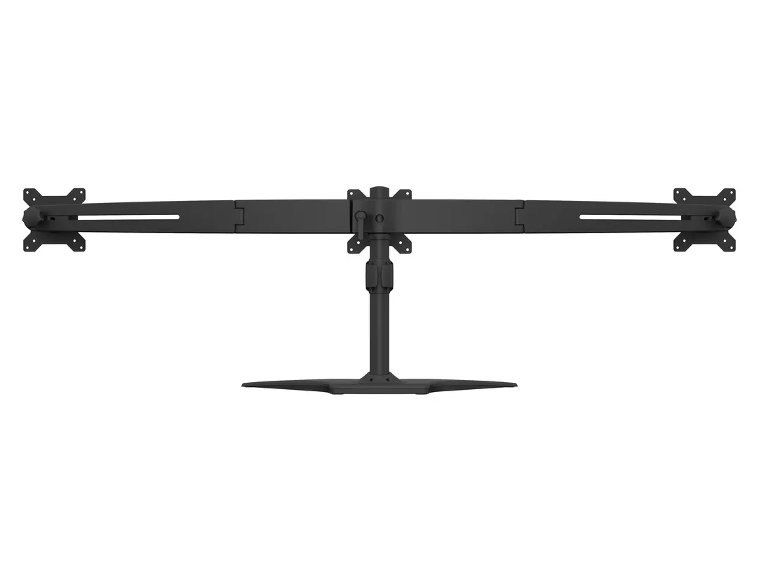 Multibrackets M VESA Desktopmount Triple Stand bordsstativ, f&ouml;r 3 sk&auml;rmar, 15-24", 8 kg, svart