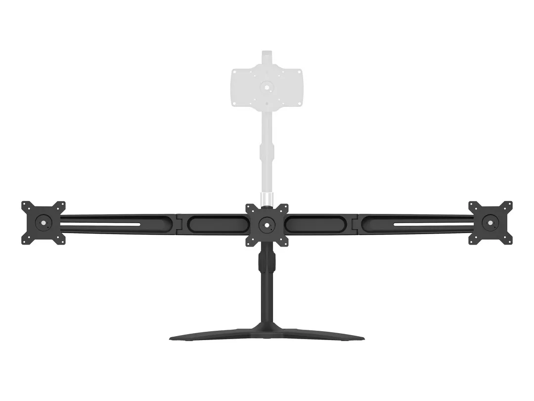 Multibrackets M VESA Desktopmount Triple Stand bordsstativ, f&ouml;r 3 sk&auml;rmar, 15-24", 8 kg, svart
