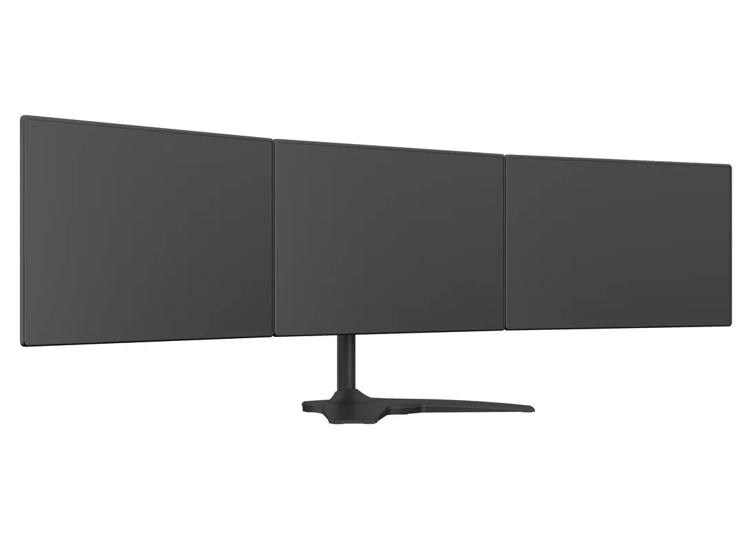 Multibrackets M VESA Desktopmount Triple Stand bordsstativ, f&ouml;r 3 sk&auml;rmar, 15-24", 8 kg, svart