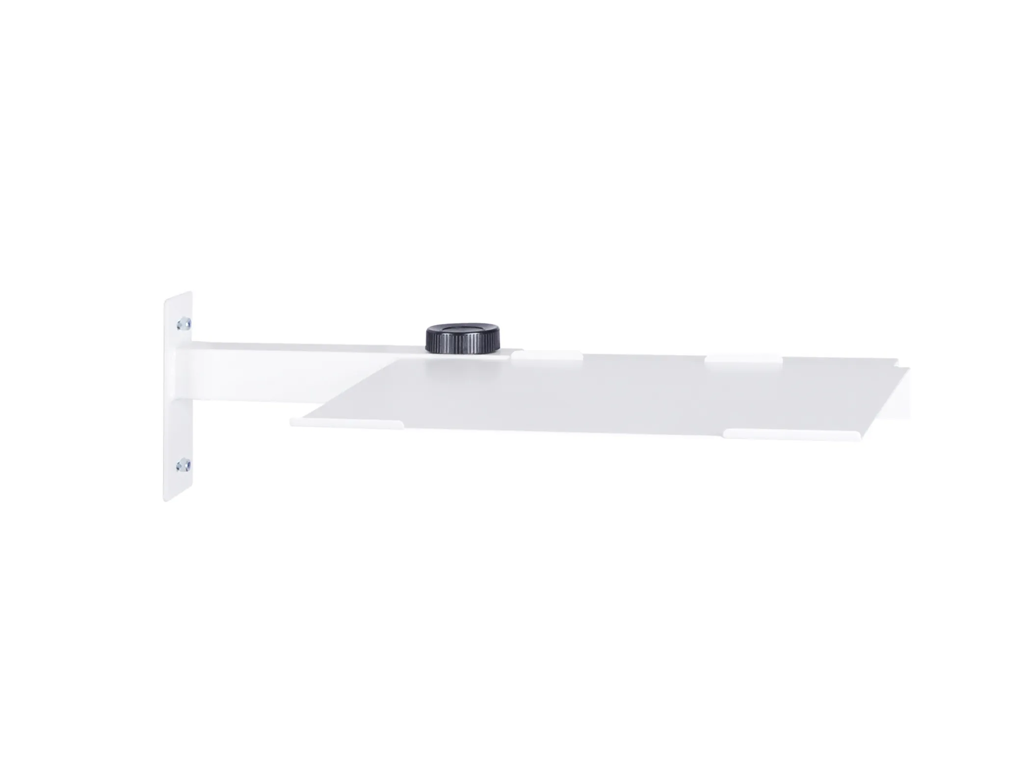 Multibrackets M Computer Shelf Motorized Mount HD - Asennuskomponentti (hylly) tuotteelle sylimikro / DVD-soitin - ter&auml;s - valkoinen - vaunuihin asennettava