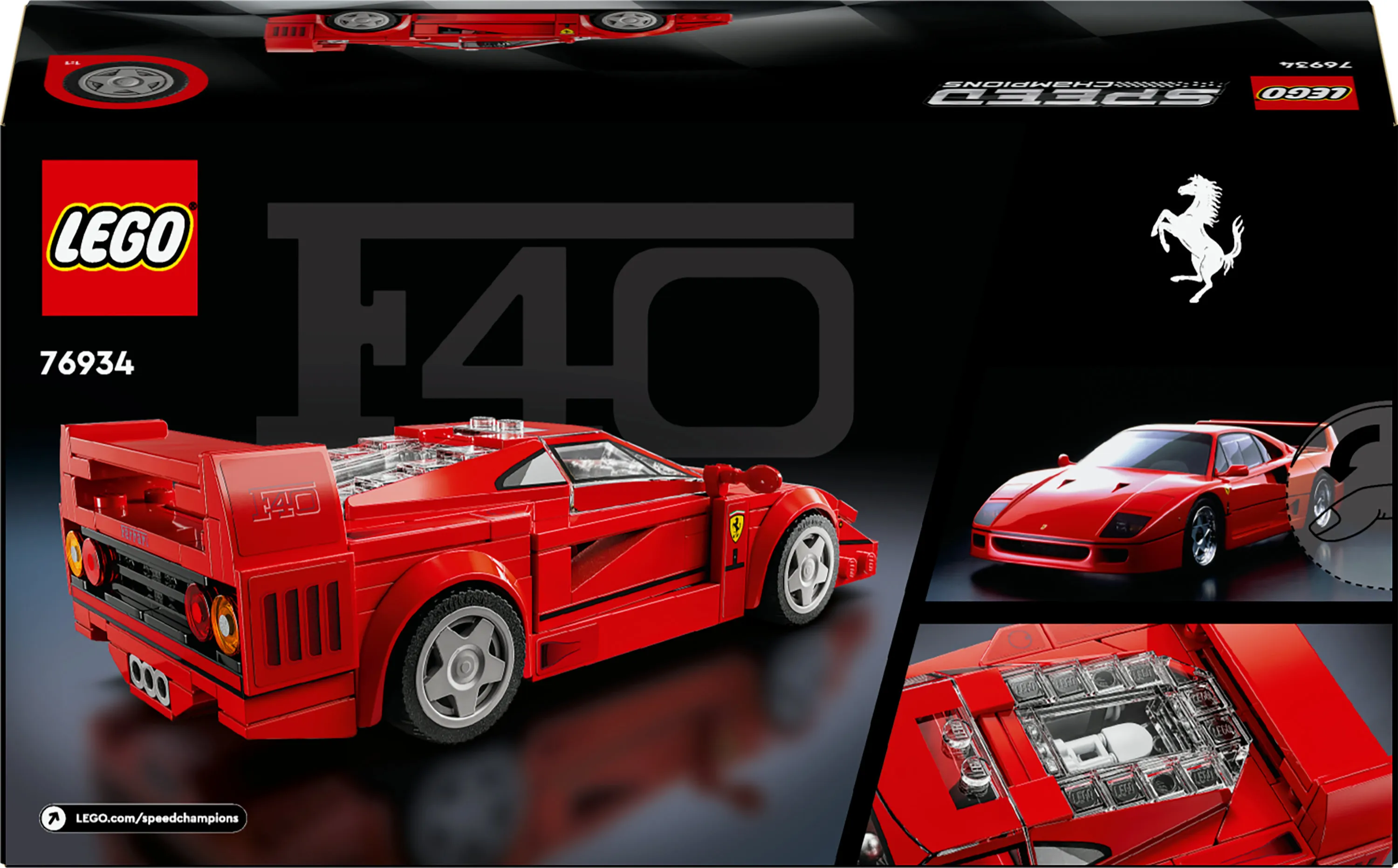 LEGO Speed Champions Ferrari F40 superauto 76934