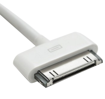 Grateq USB-A - 30 Pin - kabel, 1.5m, Vit