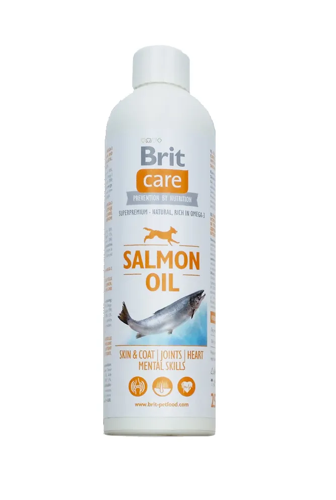 Brit Care Salmon Oil, All life stages, Skin and coat health, 250g