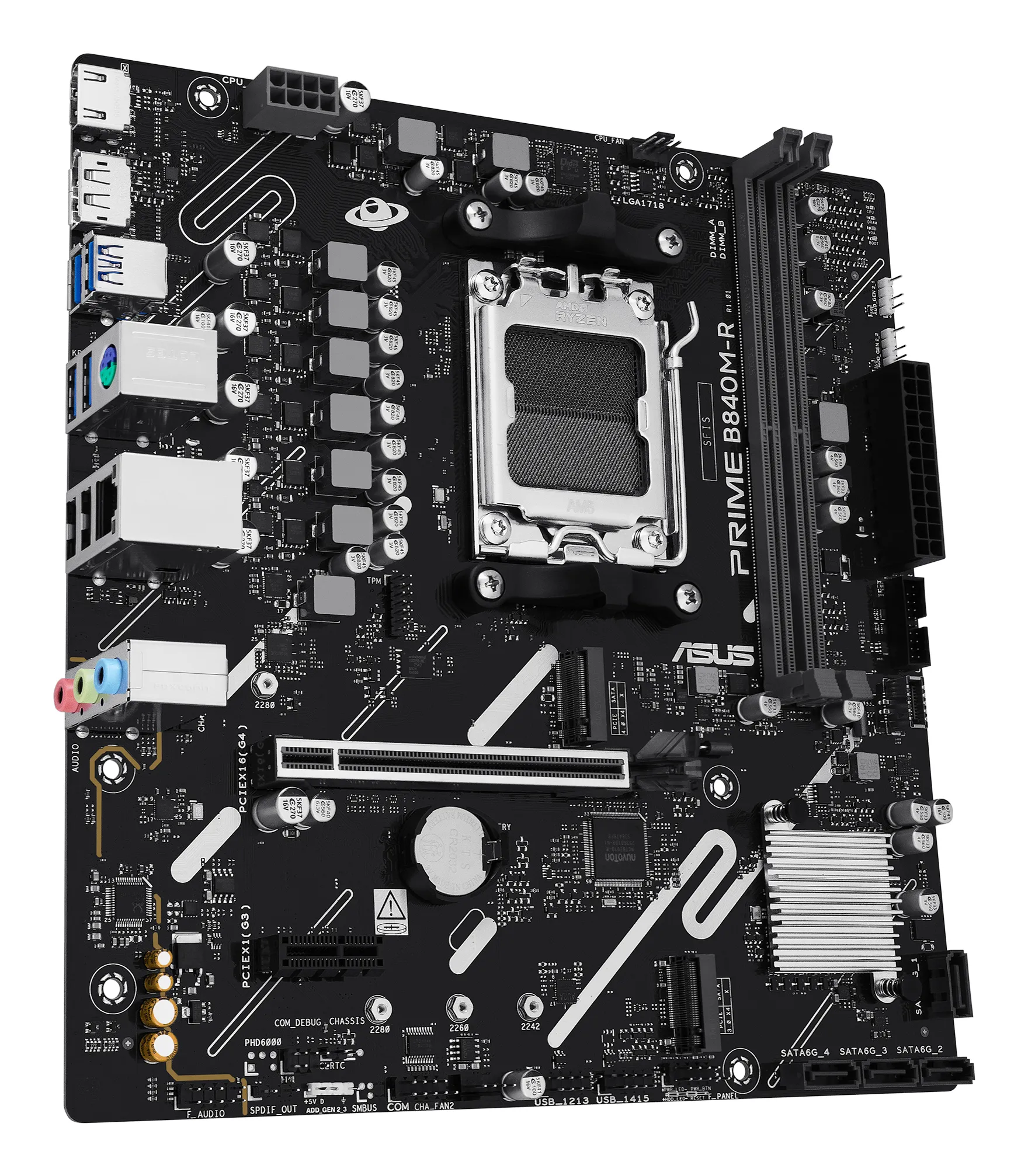 Asus PRIME B840M-R DDR5 AM5 mATX Motherboard