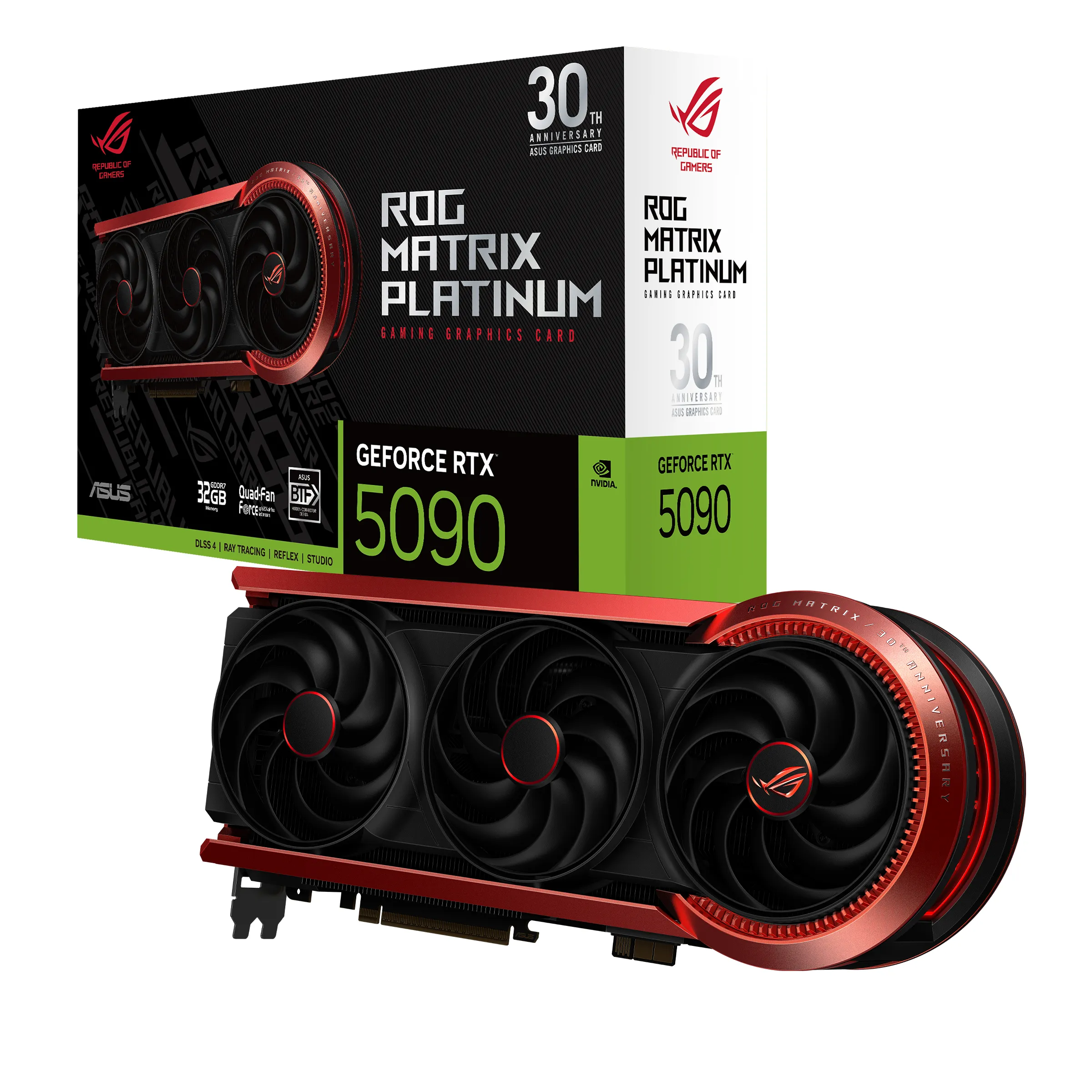 Asus GeForce RTX 5090 ROG Matrix Platinum 32 Gt OC -n&auml;yt&ouml;nohjain