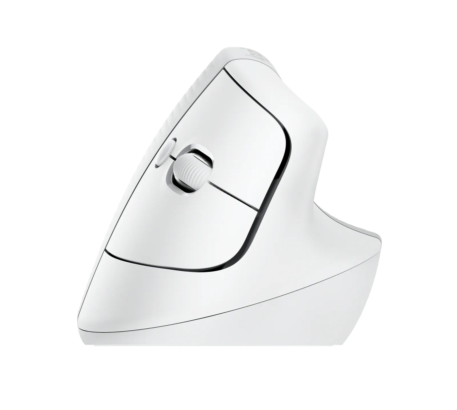 Logitech Lift - wireless vertical mouse, off-white/pale grey