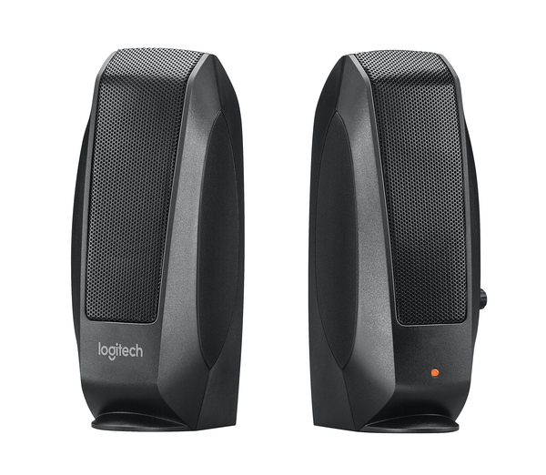 Logitech OEM S-120 Speaker Black - PC-multimediakaiuttimet - 2.3 watt (Kokonais) - musta