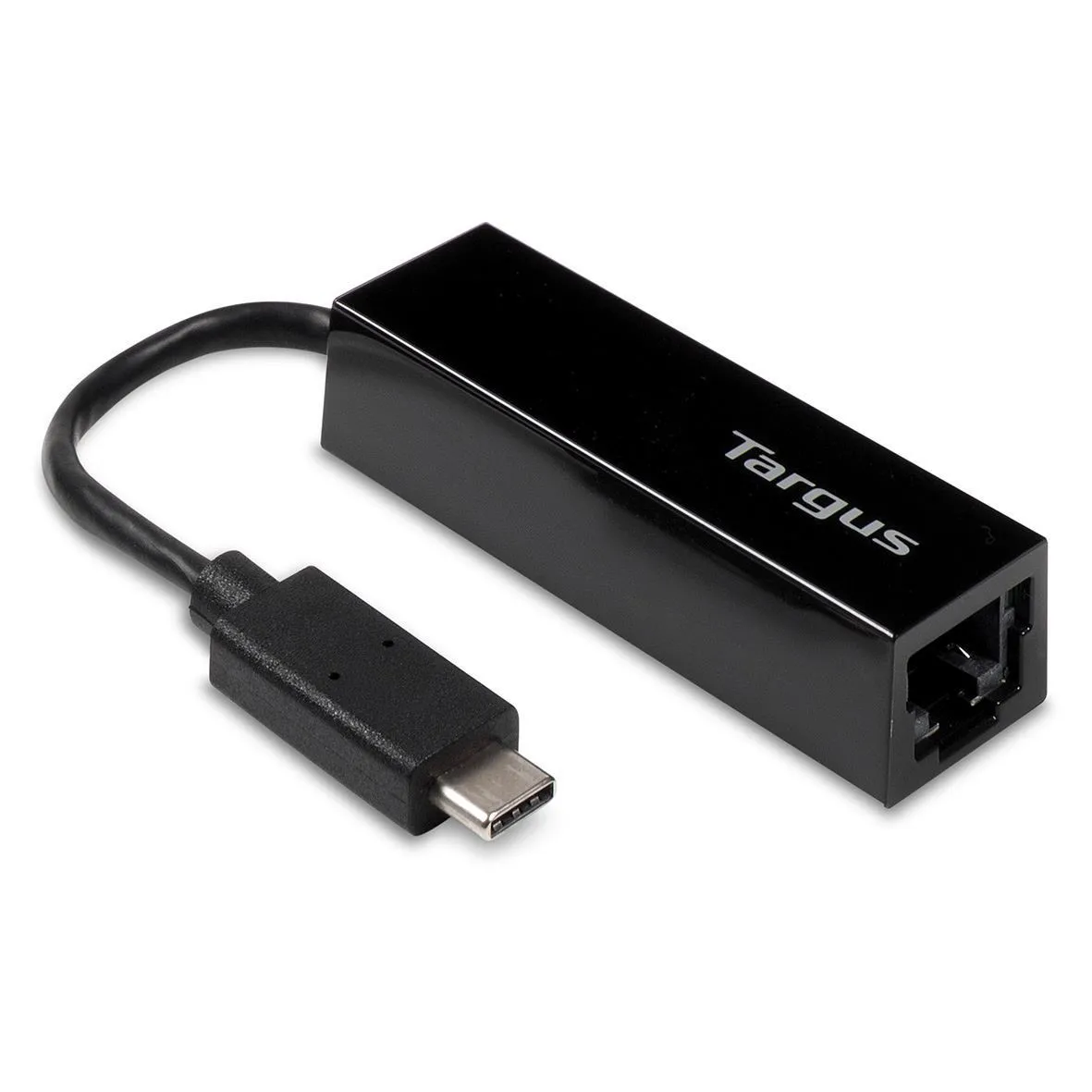 Targus - Verkkoadapteri - USB Type-C - Gigabit Ethernet x 1 - musta