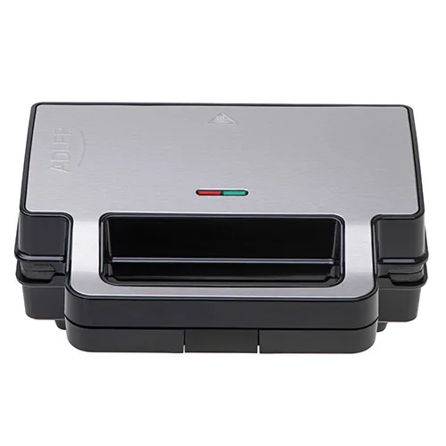 Adler AD 3073 Sandwich Toaster, 1400 W, Black/Silver
