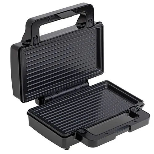 Adler AD 3073 Sandwich Toaster, 1400 W, Black/Silver