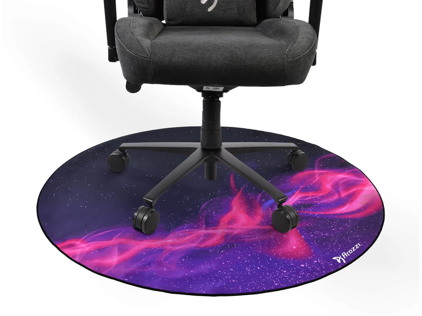 Arozzi ZONA Py&ouml;re&auml; lattiamatto Mikrokuitu 121 cm - Purppura Galaxy