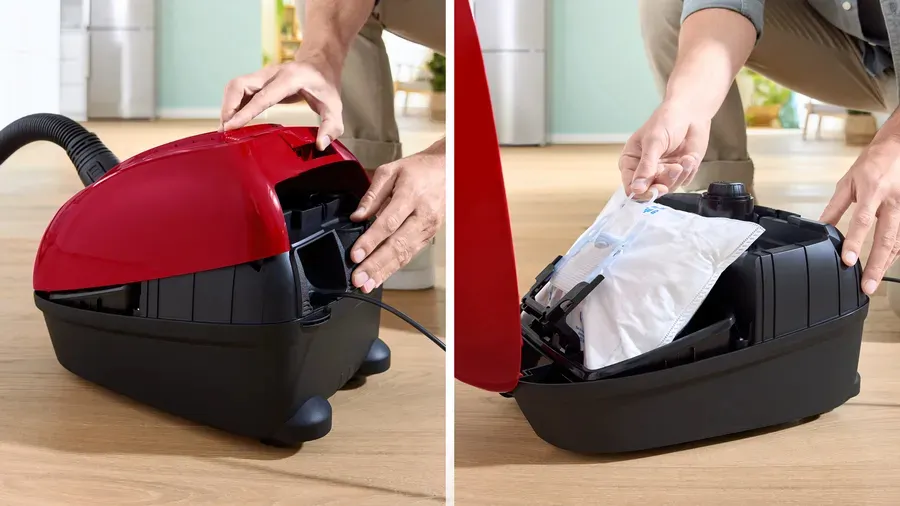 Bosch Serie 4 BGB38RD2 -p&ouml;lynimuri 4 L 600 W, punainen