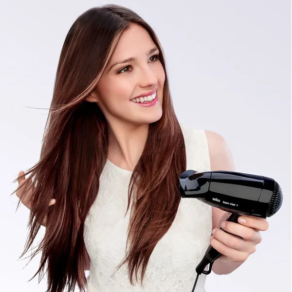Braun Satin Hair 1  Style &amp; Go - hair dryer, black