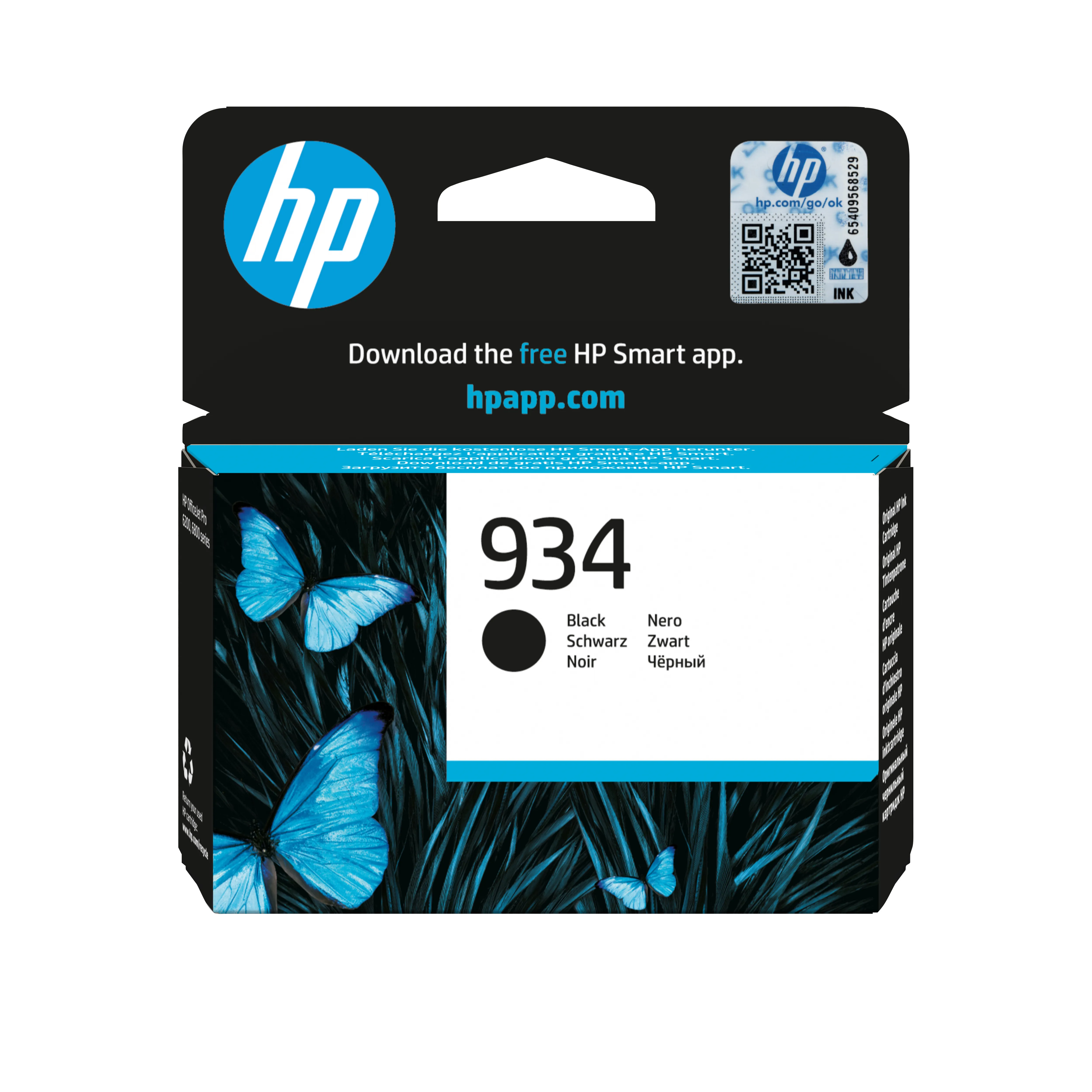 HP 934 ink cartridge, 10 ml, Black