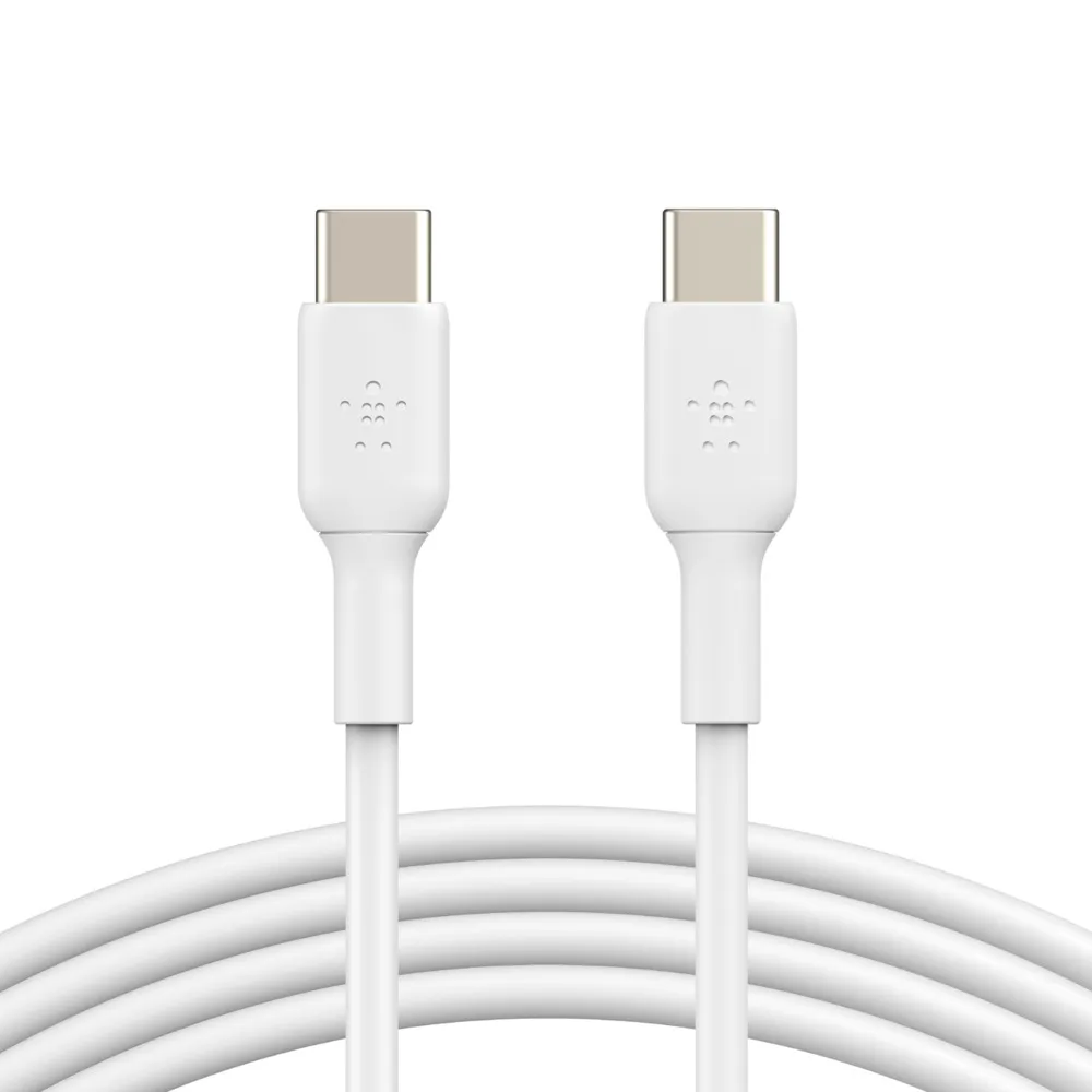 Belkin Boost Charge USB-C - USB-C -kaapeli, 2 m, Valkoinen
