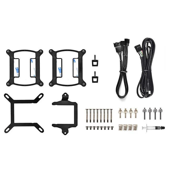 Thermaltake TOUGHLIQUID Ultra 280 RGB All-In-One Liquid Cooler 280mm, water cooling (black)