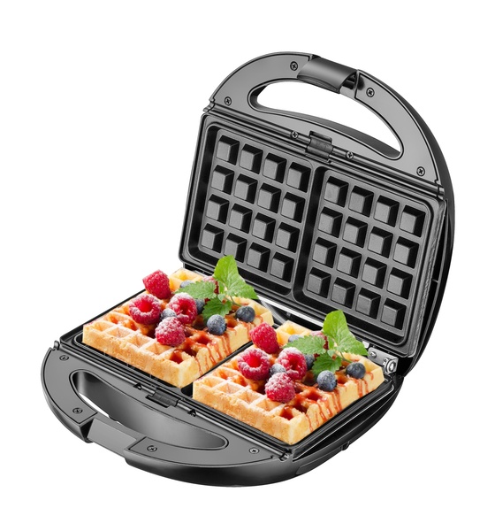 Adler Camry CR 3057 6-in-1 Multifunction Sandwich Maker, 1200 Watt, Black/Silver